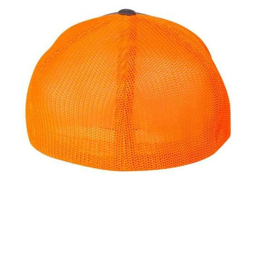 Charcoal/ Neon Orange - 6511 - BACK