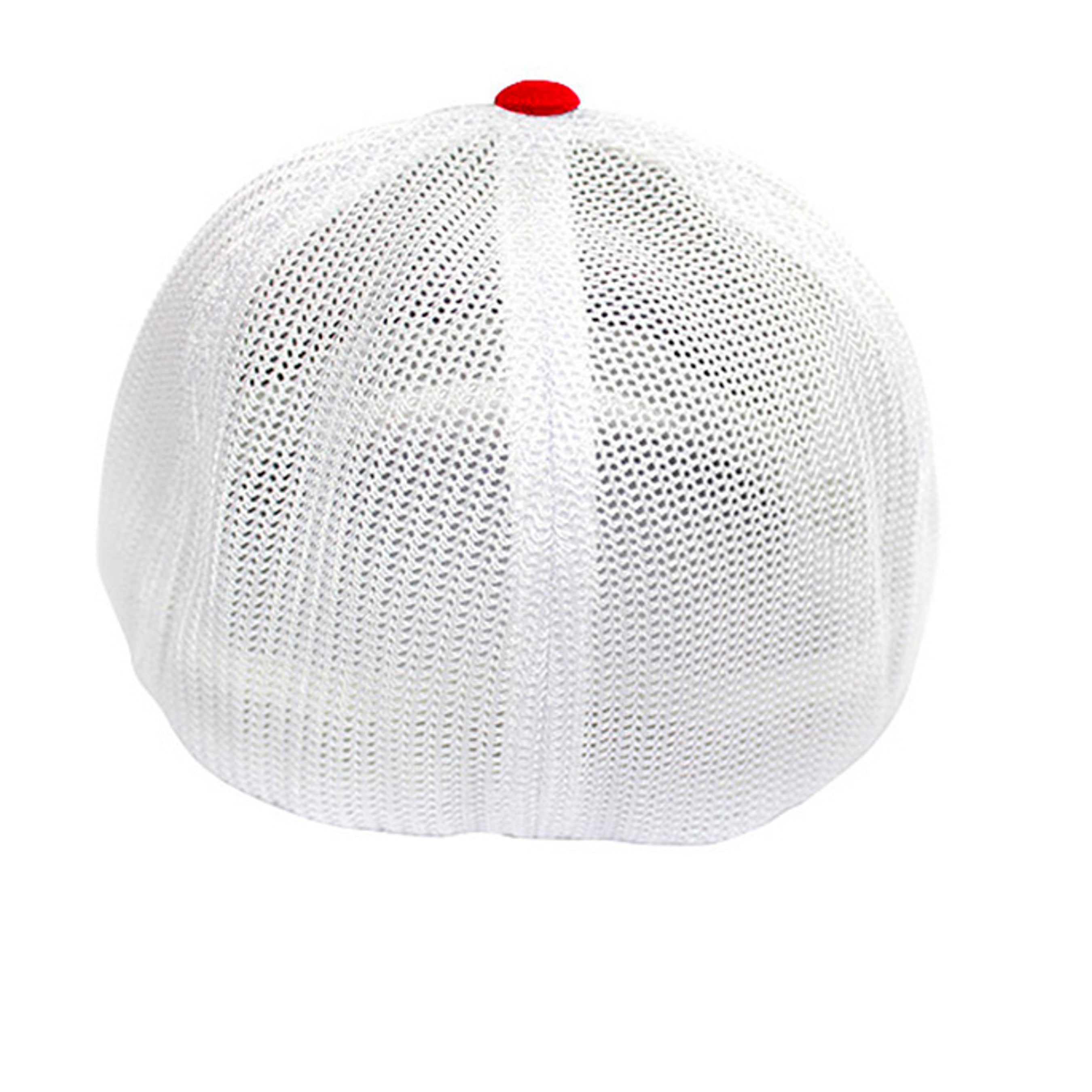 RED / WHITE - 6511 - BACK