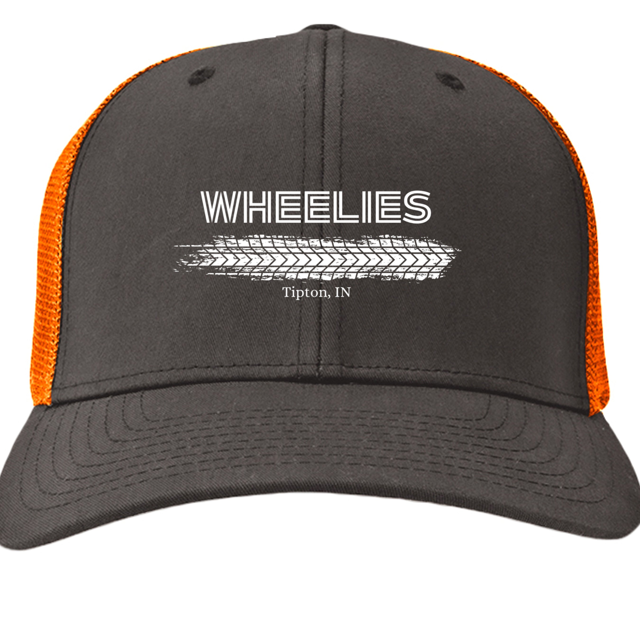 Charcoal/ Neon Orange - 6511 - FRONT